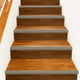 Vidaxx profilés d'escalier 30 pcs champagne 67 x 3,5 x 3 cm aluminium