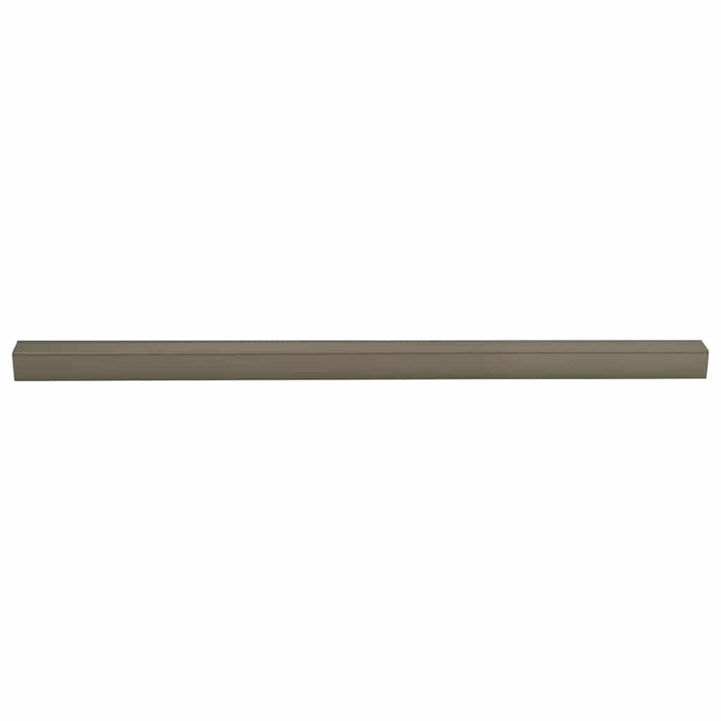 Vidaxx profilés d'escalier 30 pcs champagne 67 x 3,5 x 3 cm aluminium