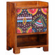 Vidaxx armoire à chaussures avec étagère marron 55 x 35 x 75 cm bois d'acacia massif