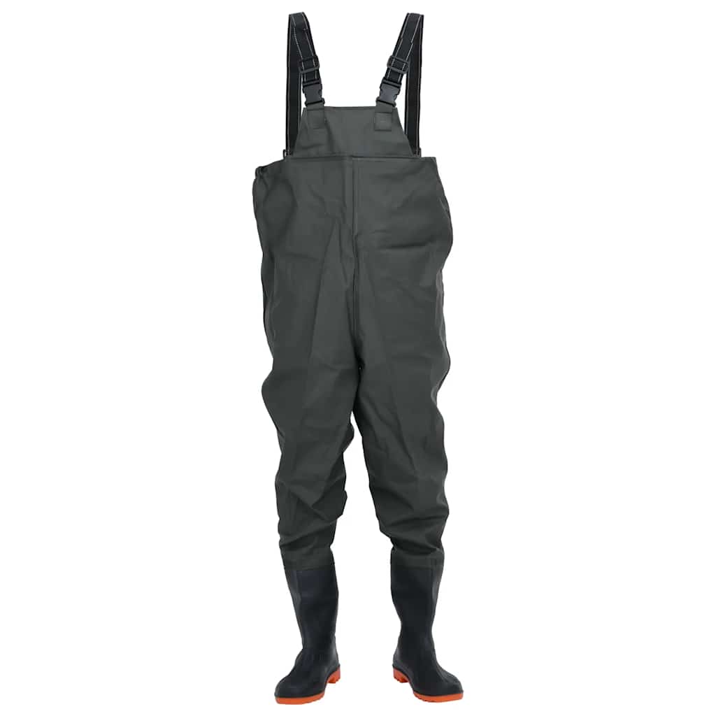Vidaxl waadpak avec bottes taille 43 vert foncé
