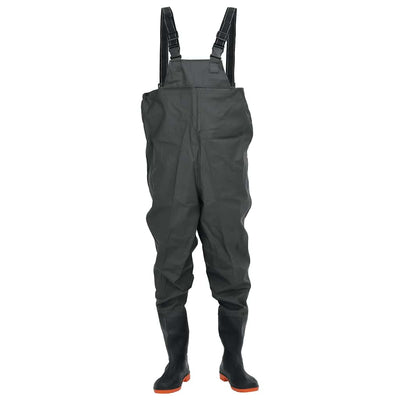 Vidaxl waadpak avec bottes taille 45 vert foncé
