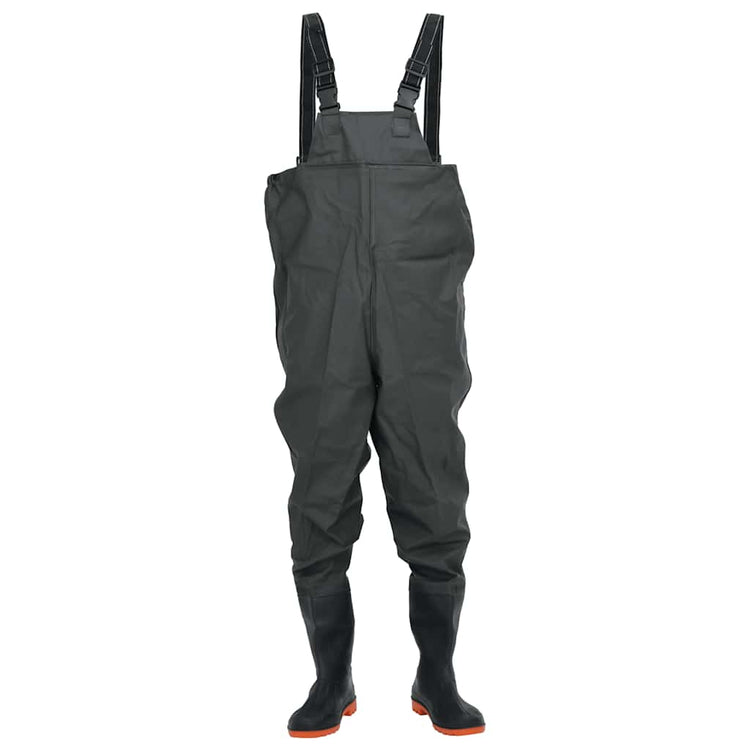Vidaxl waadpak avec bottes taille 45 vert foncé