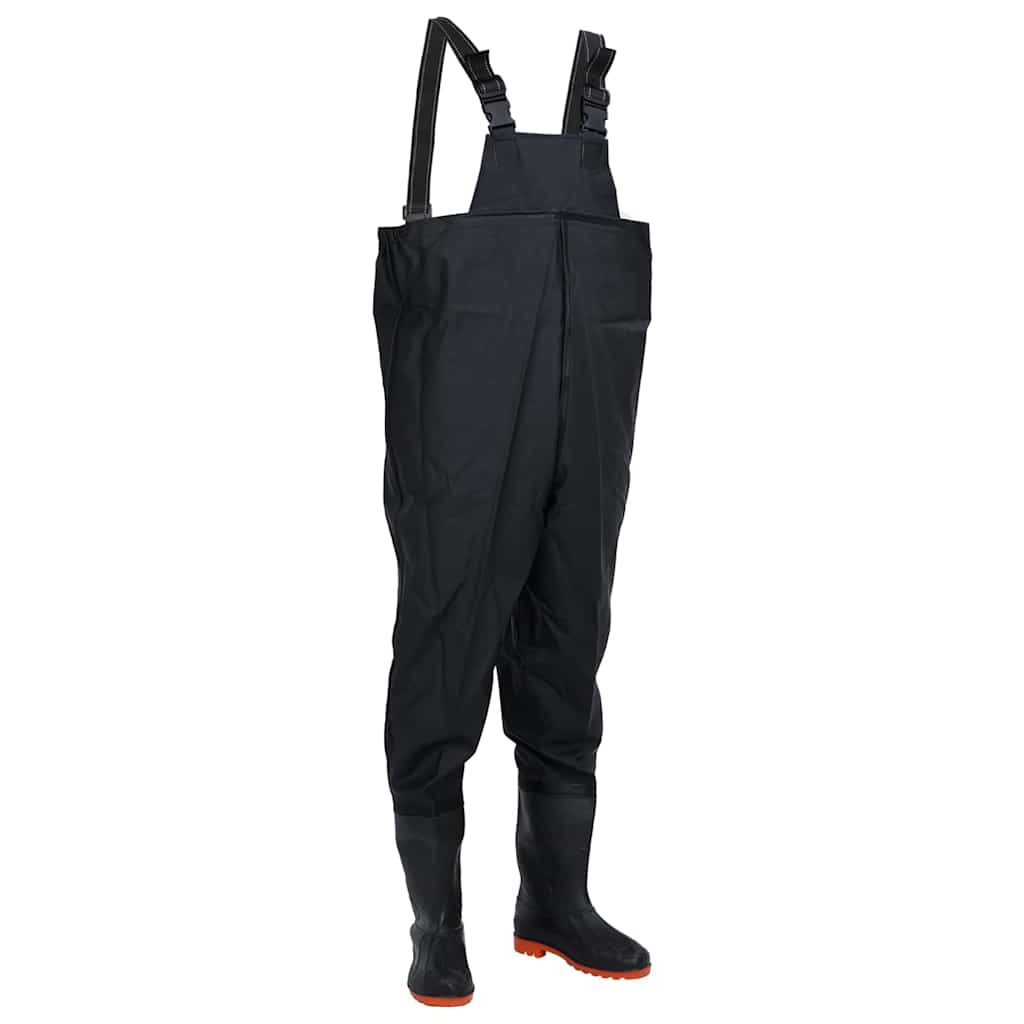 Vidaxl waadpak avec bottes taille 39 noir