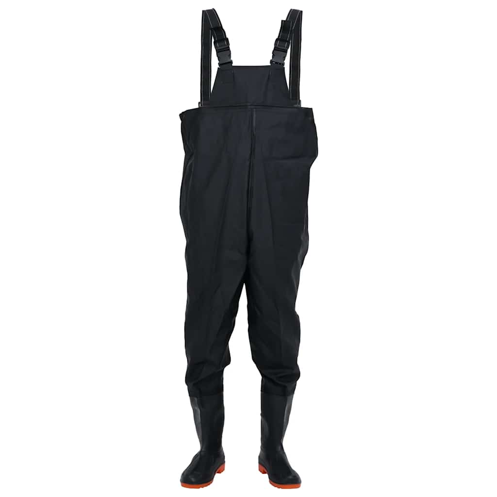 Vidaxl waadpak avec bottes taille 39 noir