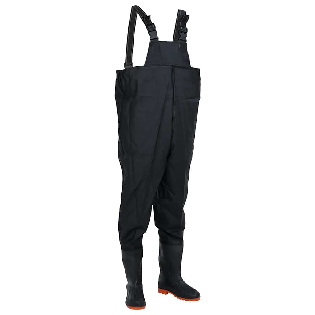 Vidaxl waadpak avec bottes taille 40 noir