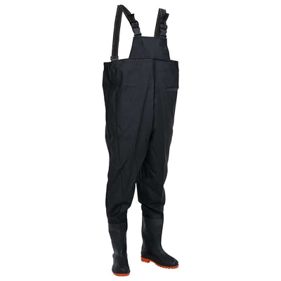 Vidaxl waadpak avec bottes taille 43 noir