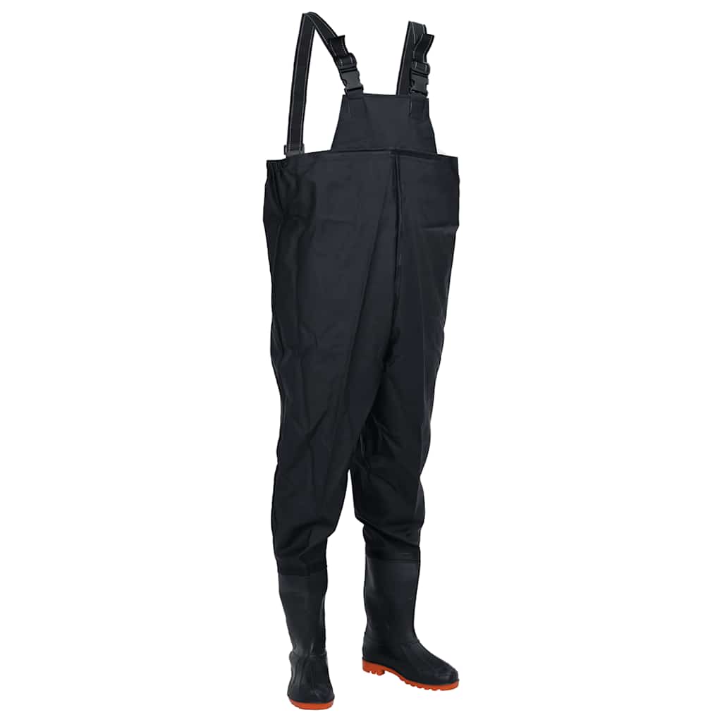 Vidaxl waadpak avec bottes taille 44 noir