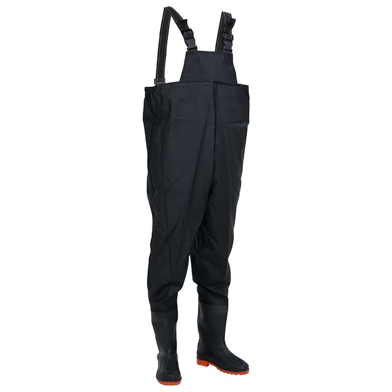 Vidaxl waadpak avec bottes taille 45 noir