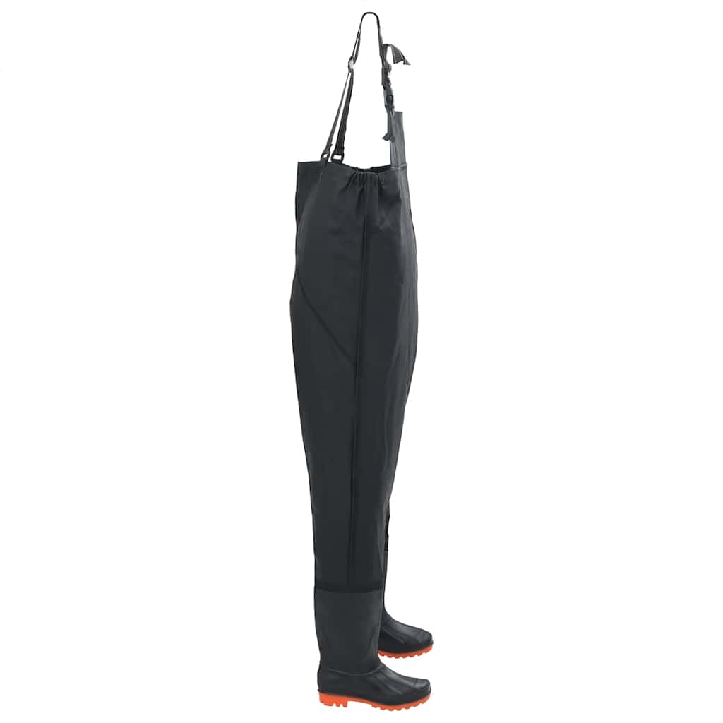 Vidaxl waadpak avec bottes taille 45 noir