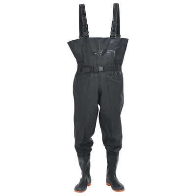 Vidaxl waadpak avec bottes et taille de ceinture 41 noir