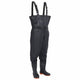 Vidaxl waadpak avec bottes et taille de ceinture 43 noir
