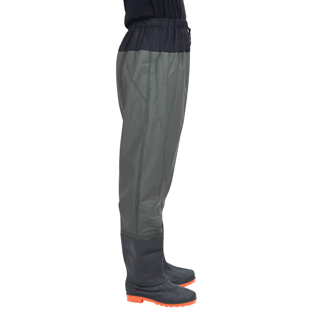 Vidaxl waadpak avec bottes taille 38 vert foncé