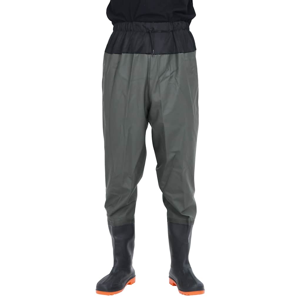 Vidaxl waadpak avec bottes taille 43 vert foncé