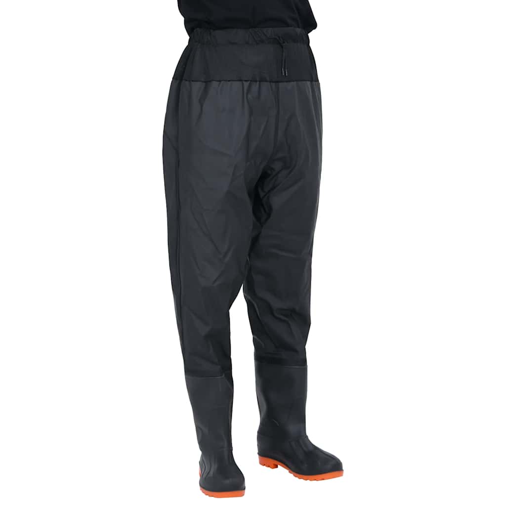 Vidaxl waadpak avec bottes taille 43 noir