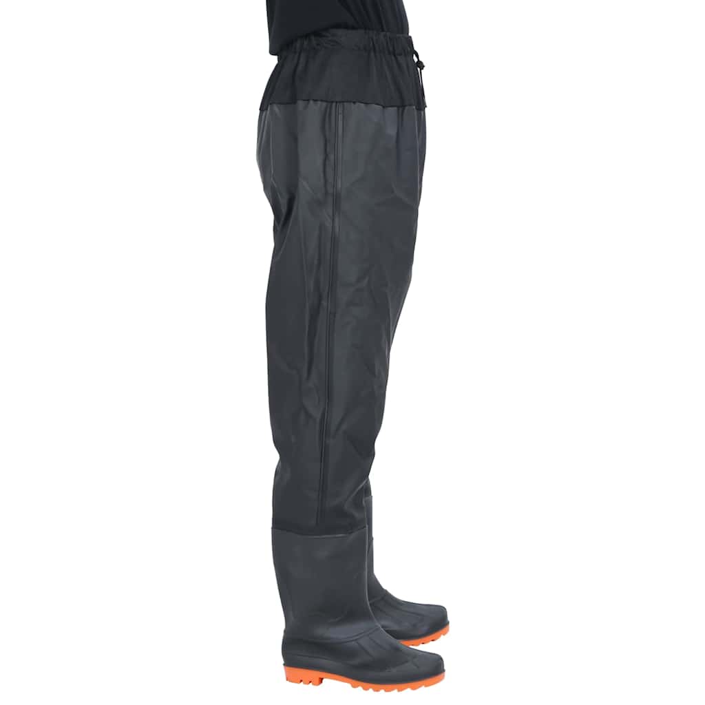 Vidaxl waadpak avec bottes taille 43 noir