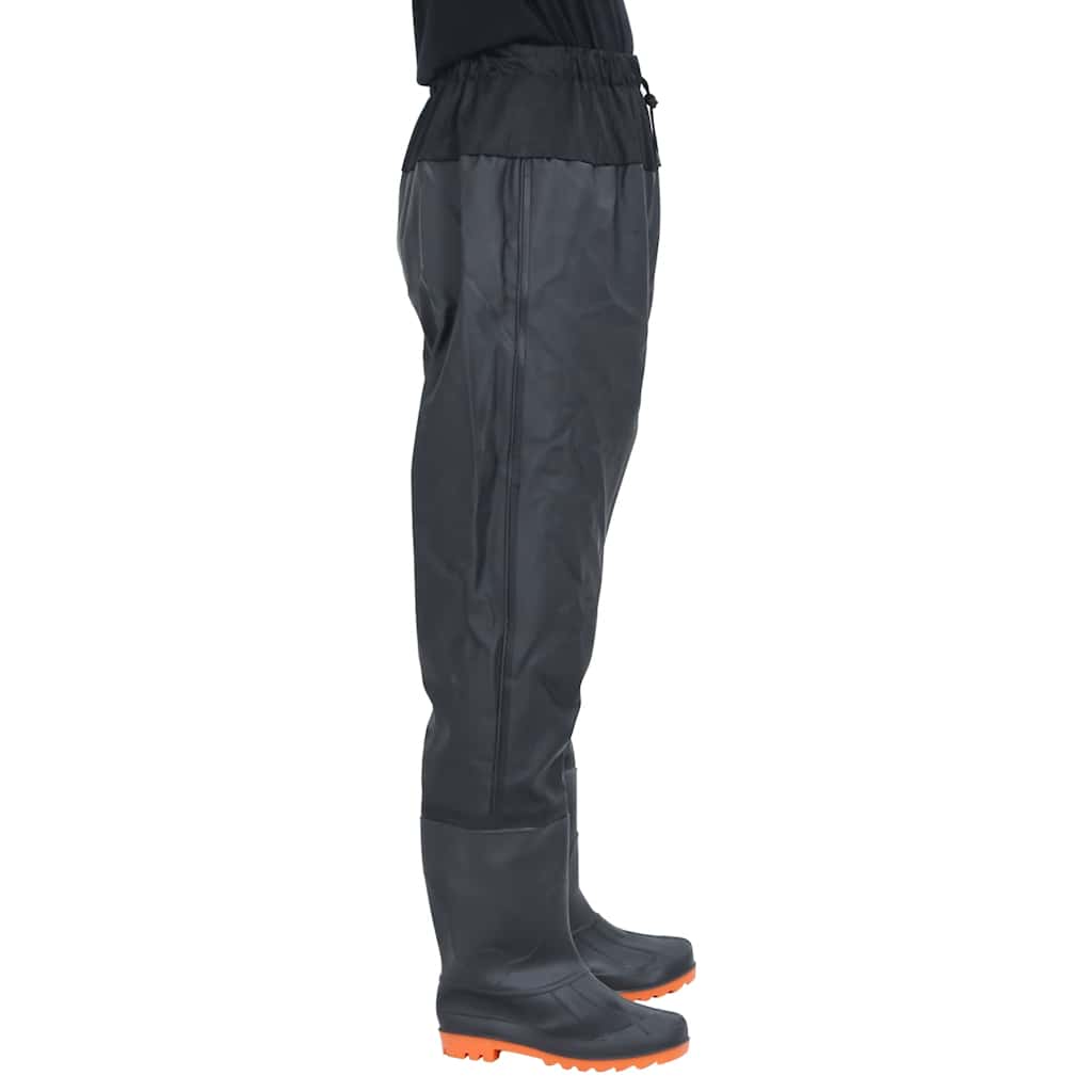 Vidaxl waadpak avec bottes taille 45 noir