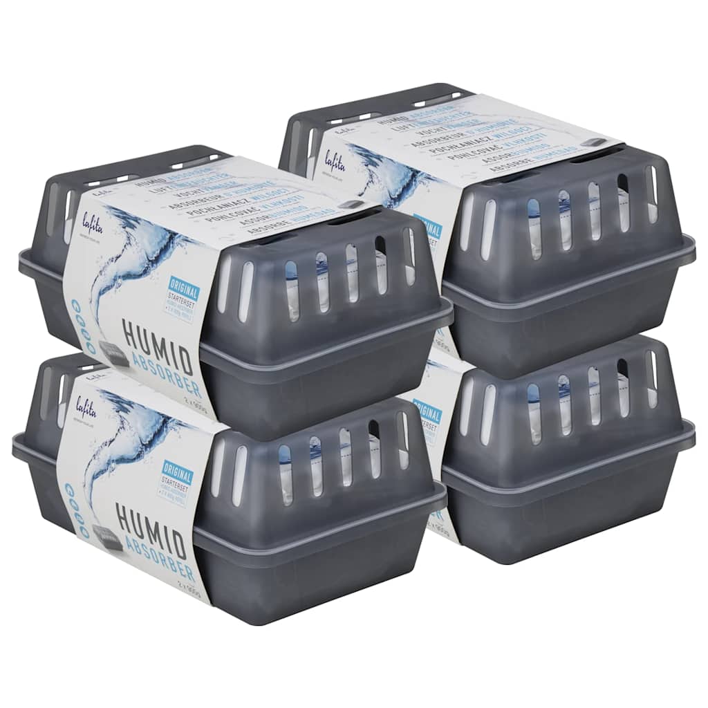 Déshumidificateurs vidaxl avec des sacs de navul 4 st 900 g