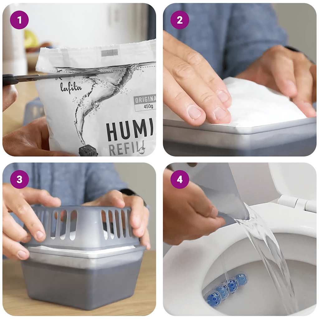 Vidaxl REBLIGNAGES POUR DÉHUMIDIDIFIER 18 ST 900 G
