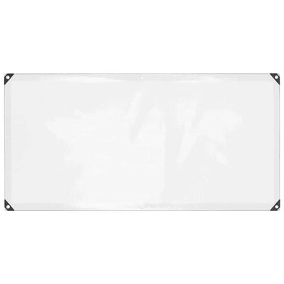 Vidaxl Tarpauline transparente avec anneaux de voile 1x2 m de polyéthylène