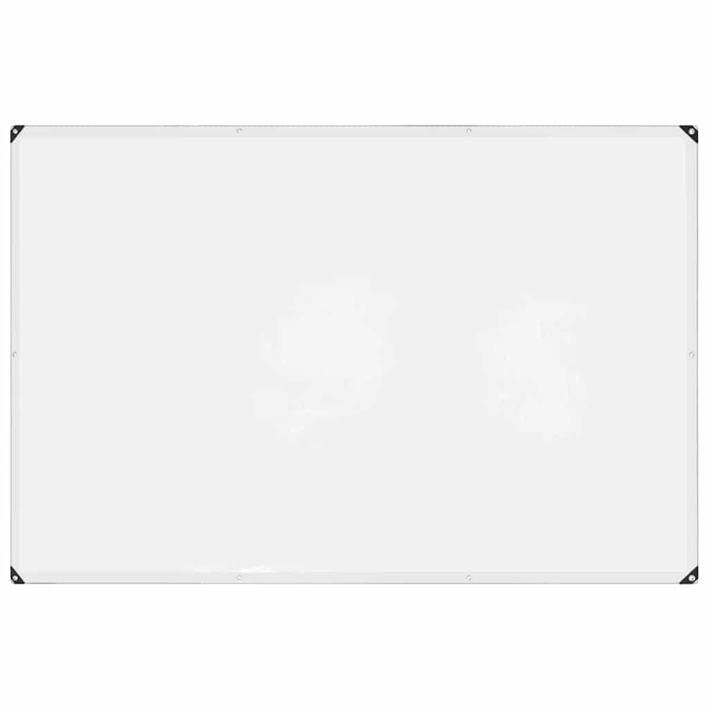 Vidaxl Tarpauline transparente avec anneaux de voile en polyéthylène 2x3 m