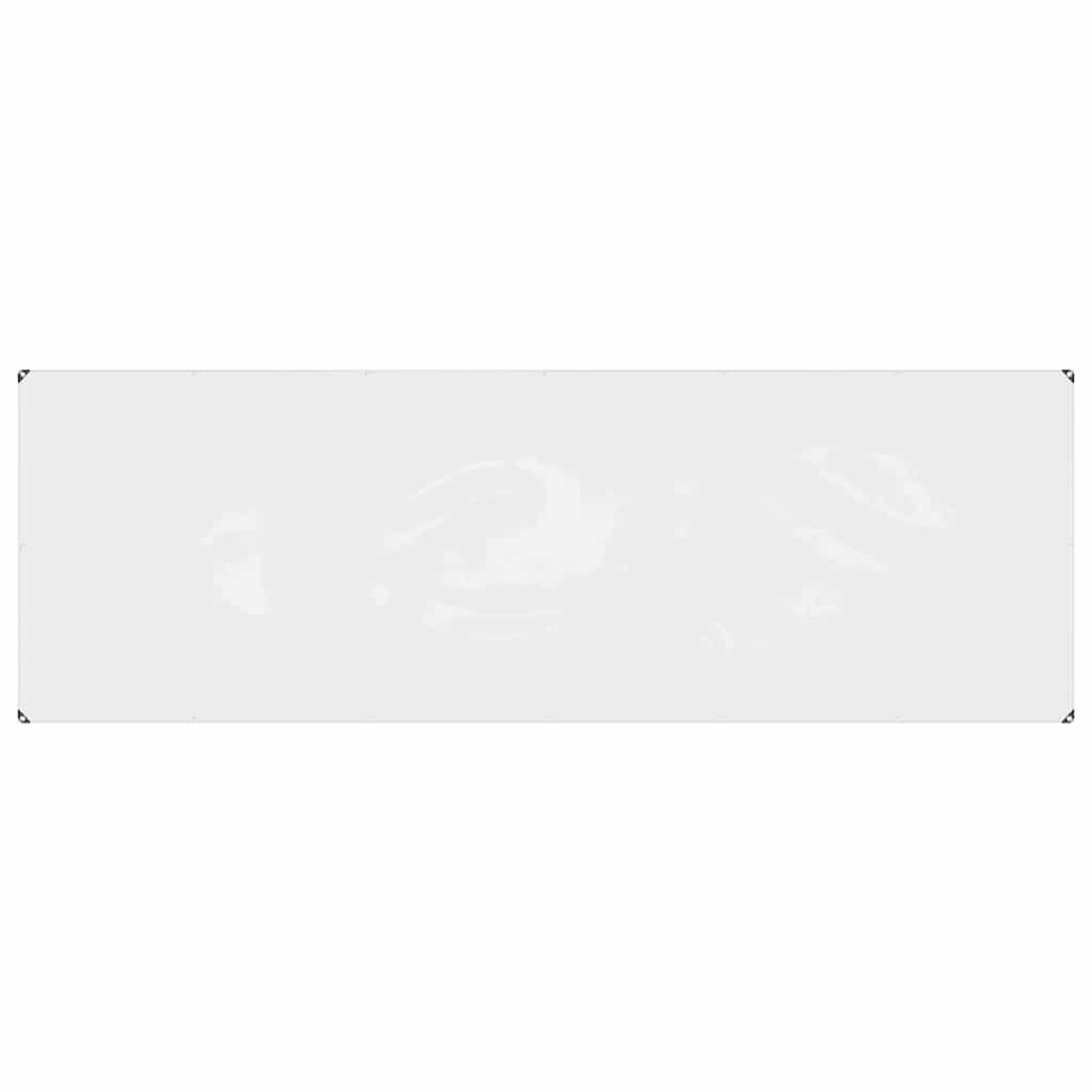 Vidaxl Tarpauline transparente avec anneaux de voile 1x3 m PVC