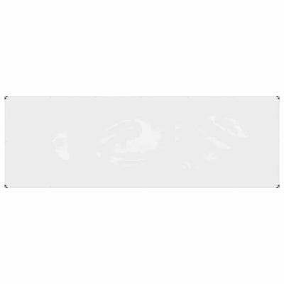 Vidaxl Tarpauline transparente avec anneaux de voile 1x3 m PVC