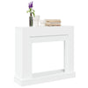 Vidaxx contour de cheminée 100x30x87,5 cm bois d'ingénierie blanc