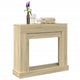 Habillage de cheminée Vidaxx 100x30x87,5 cm en dérivé du bois couleur chêne sonoma