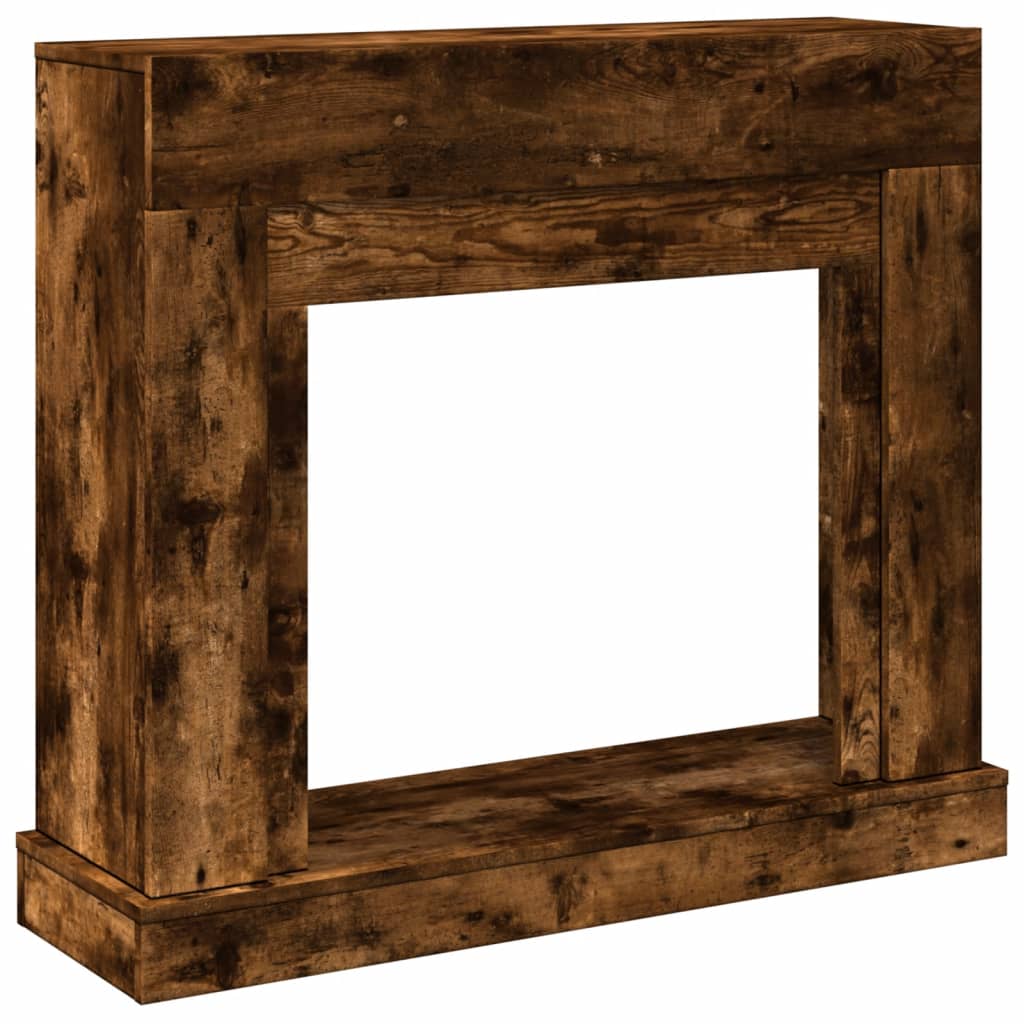 Habillage de cheminée Vidaxx 100x30x87,5 cm bois traité, chêne fumé