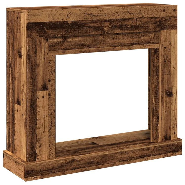 Habillage de cheminée Vidaxx 100x30x87,5 cm bois traité, couleur bois ancien