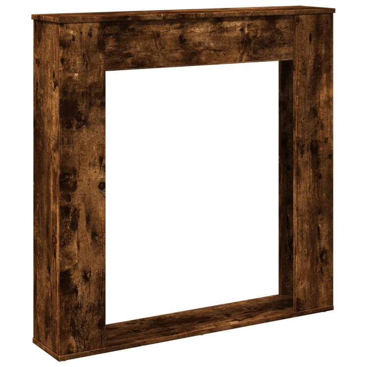 Habillage de cheminée Vidaxx 100x20x100 cm bois traité, chêne fumé