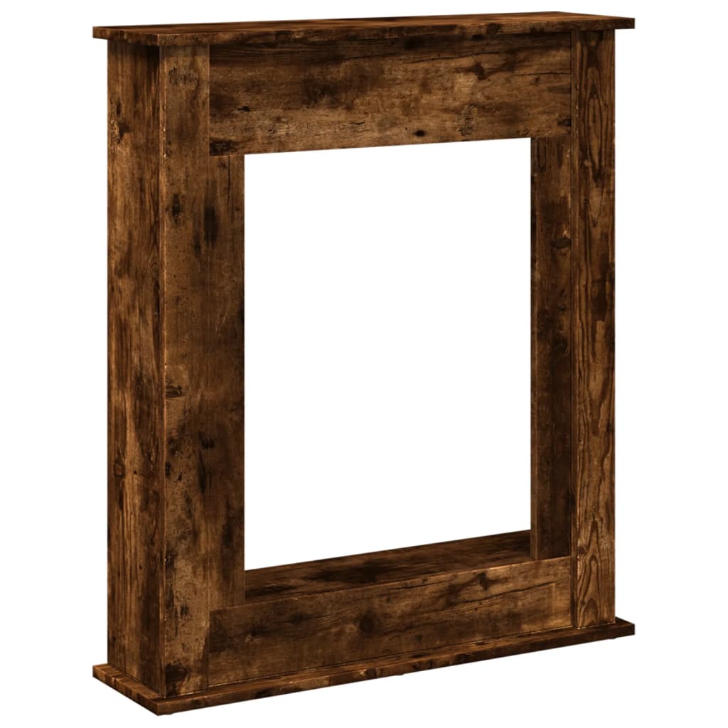 Habillage de cheminée Vidaxx 75x20x87,5 cm bois traité, chêne fumé