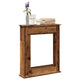 Habillage de cheminée VidaXL 75x20x87,5 cm bois traité, couleur bois ancien