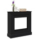 Vidaxx contour de cheminée 90x30x90 cm bois traité noir