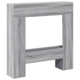 Vidaxl Hairstop 81x18x82 cm Couleur de chêne sonoma en bois de bois de bois de bois de bois sonoma - afbeelding 2