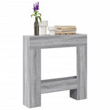 Vidaxl Hairstop 81x18x82 cm Couleur de chêne sonoma en bois de bois de bois de bois de bois sonoma - afbeelding 1