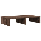 Vidaxl Monitor standard 50x27x10 cm en bois transformé en chêne brun coloré - afbeelding 2
