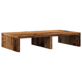 Vidaxl Monitor Standard 50x27x10 cm Bois transformé Old Wood -Colored - afbeelding 2