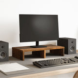Vidaxl Monitor Standard 50x27x10 cm Bois transformé Old Wood -Colored - afbeelding 1