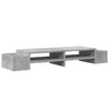 Support de moniteur Vidaxl avec espace de stockage 100x27x15 cm
