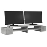 Support de moniteur Vidaxl avec espace de stockage 100x27x15 cm - afbeelding 3