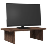 Vidaxl Monitor standard 50x27x15 cm en bois transformé en chêne brun coloré - afbeelding 3