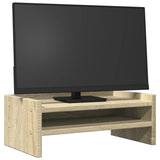 Vidaxl Monitor Stand 42x24x16 cm en bois de bois de bois de chêne sonoma - afbeelding 3