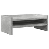 Vidaxl Monitor Stand 42x24x16 cm Betongrij en bois transformé - afbeelding 2