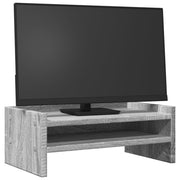 Vidaxl Monitor Stand 42x24x16 cm Processus en bois Grey Sonoma Oak - afbeelding 3
