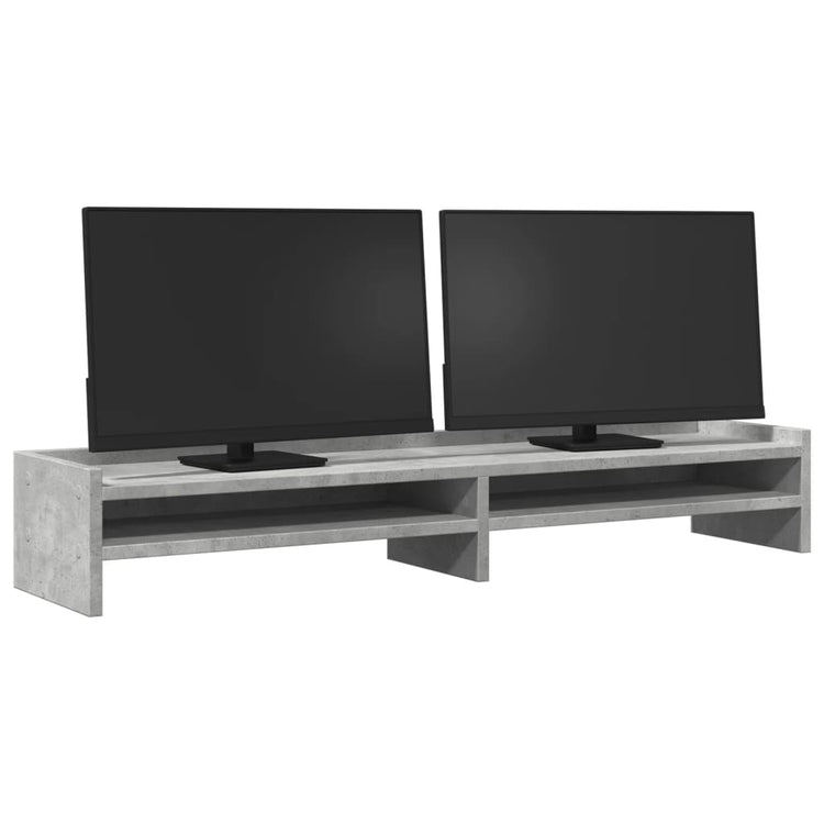 Vidaxl Monitor Standard 100x24x16 cm Prix de béton en bois transformé