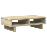 Le moniteur Vidaxl se dresse 50x27x15 cm en bois de bois de bois de chêne sonoma - afbeelding 2