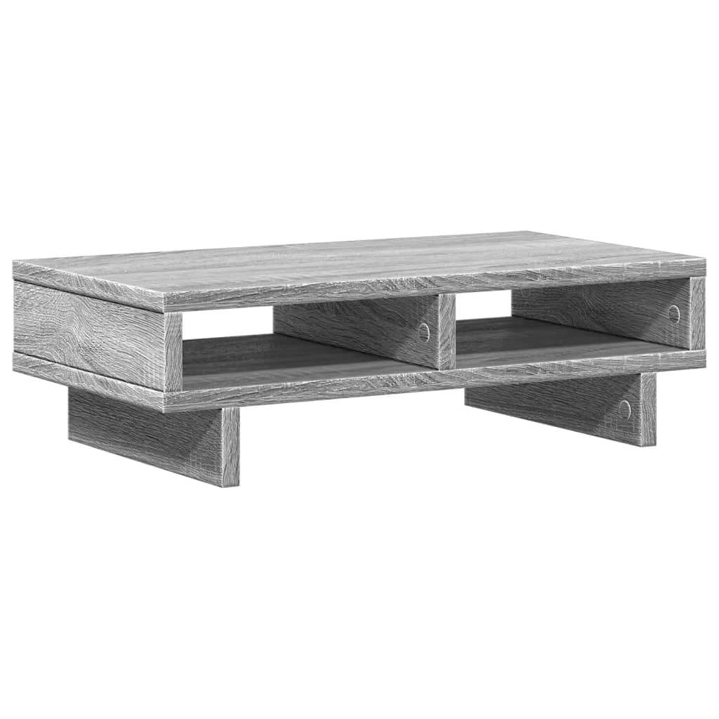 Le moniteur Vidaxl comprend 50x27x15 cm en bois de bois de bois de bois sonoma