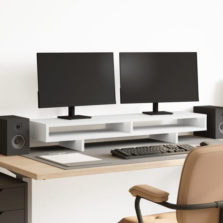 Vidaxl Monitor standard 100x27x15 cm Bois de bois transformé