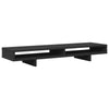 Vidaxl Monitor Standard 100x27x15 cm Bois transformé en noir